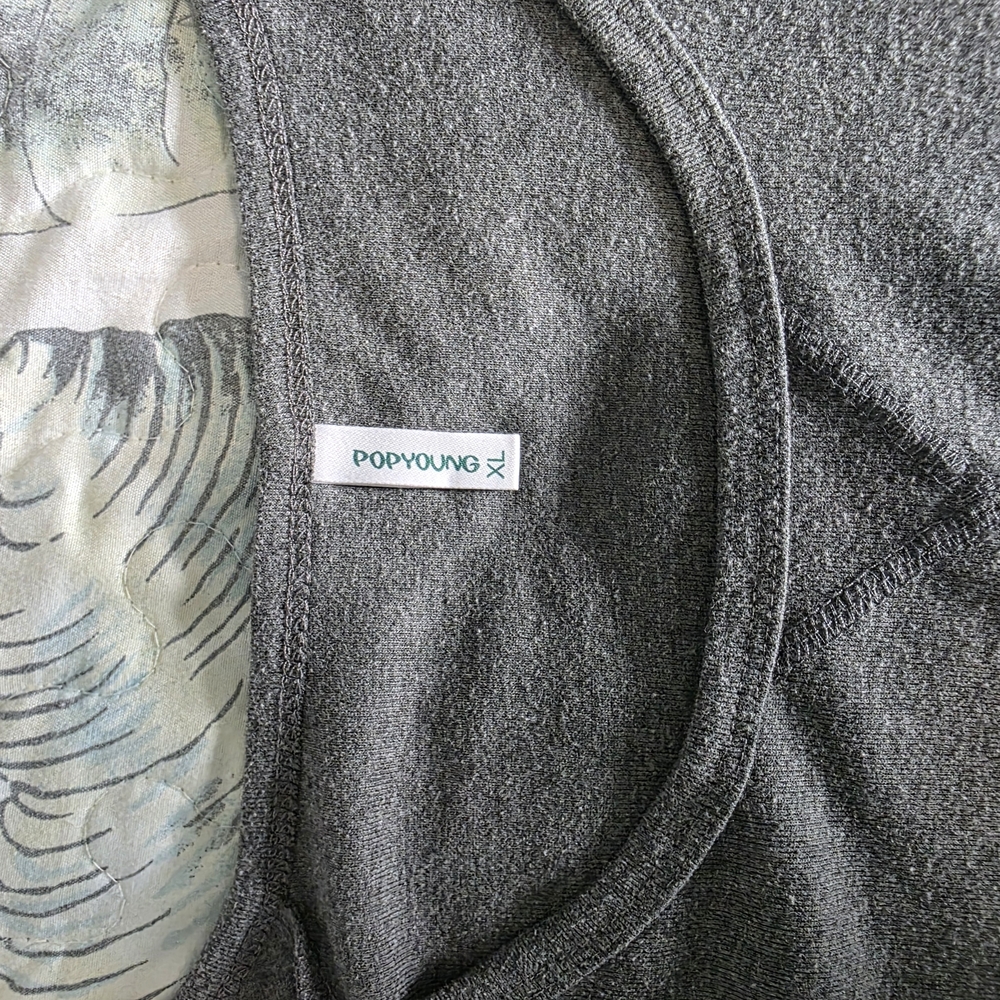 PopYoung Gray Top